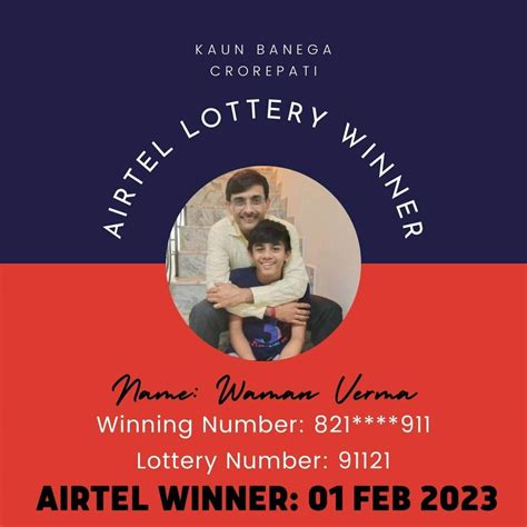 KBC Lottery Winner 2022 25 Lakh List Today Airtel.
